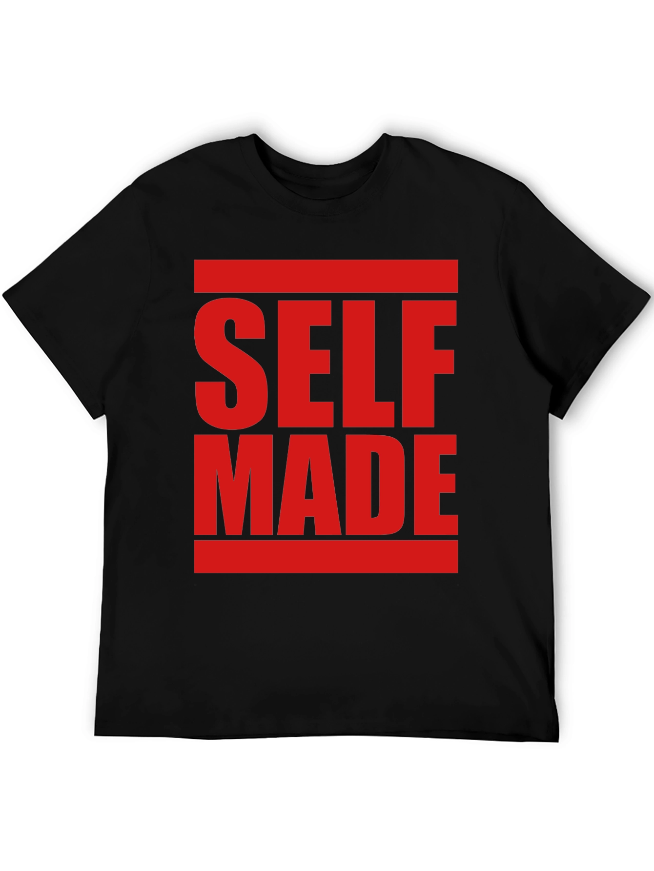 Self Made Graphic Tee - Bold Statement Shirt