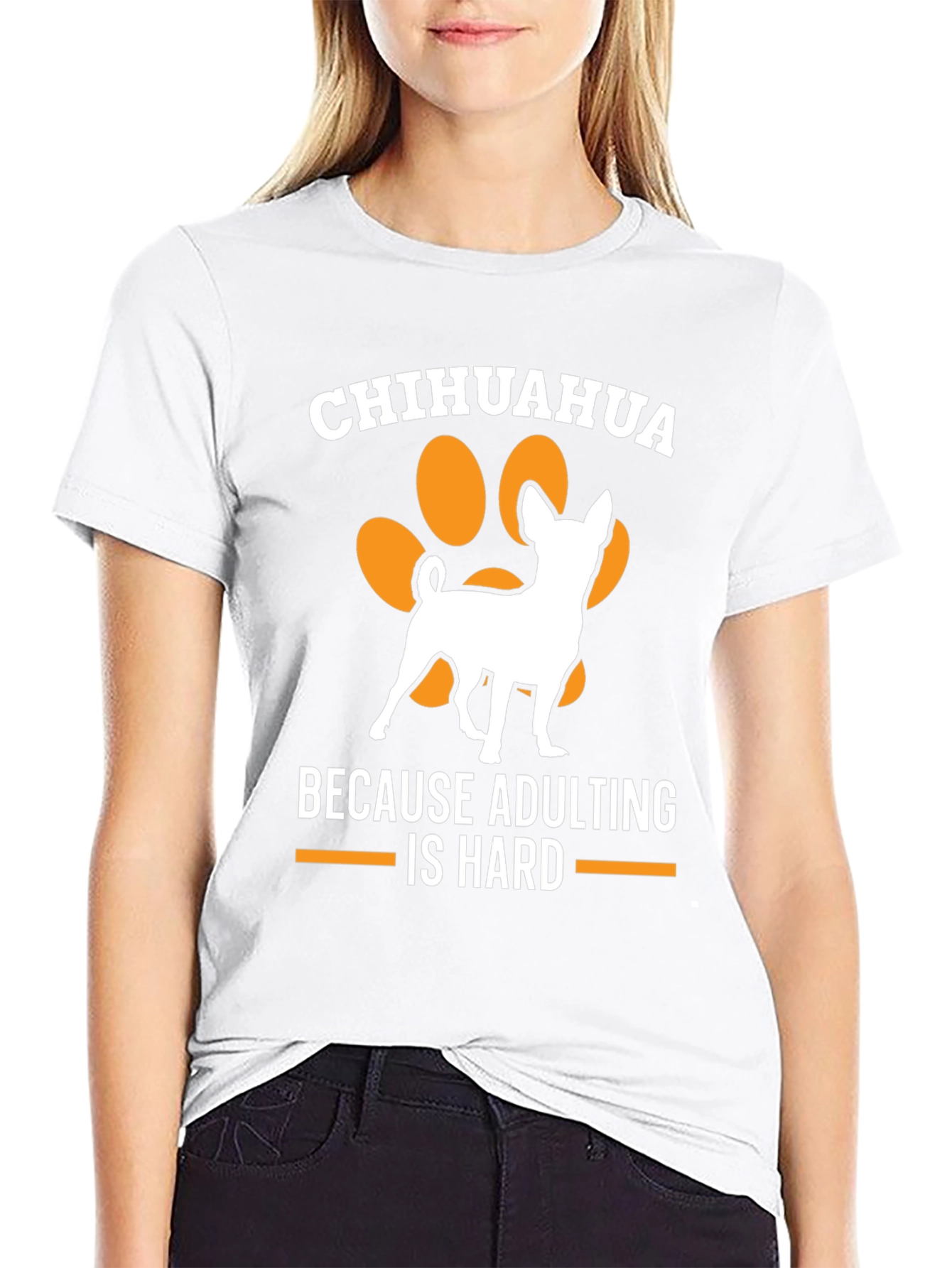 Chihuahua Adulting Humor T-Shirt