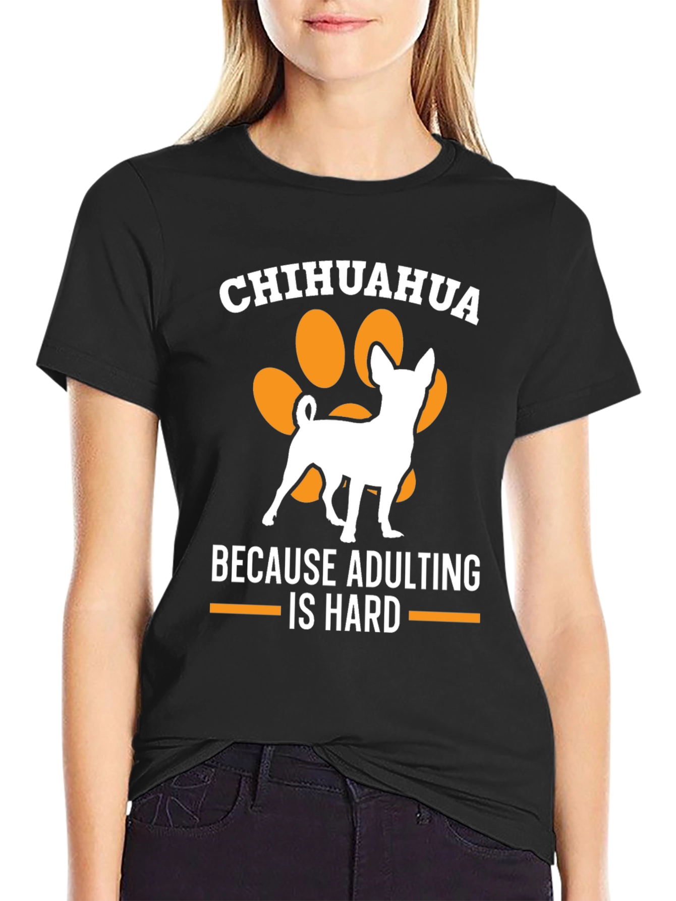 Chihuahua Adulting Humor T-Shirt