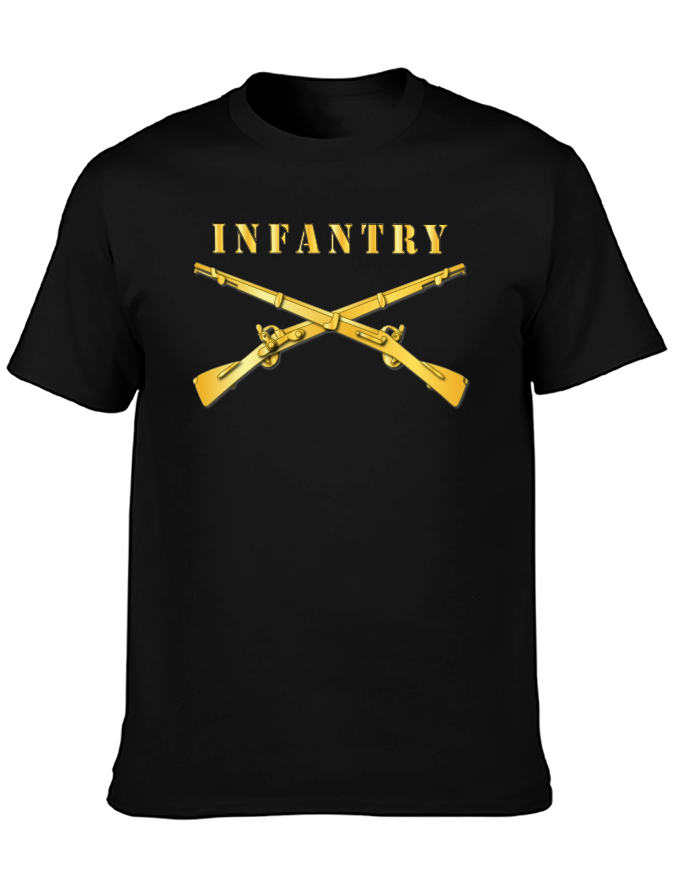 Infantry Crossed Rifles T-Shirt - Military Pride