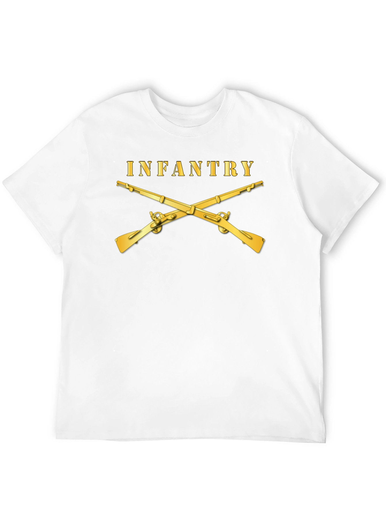 Infantry Crossed Rifles T-Shirt - Military Pride