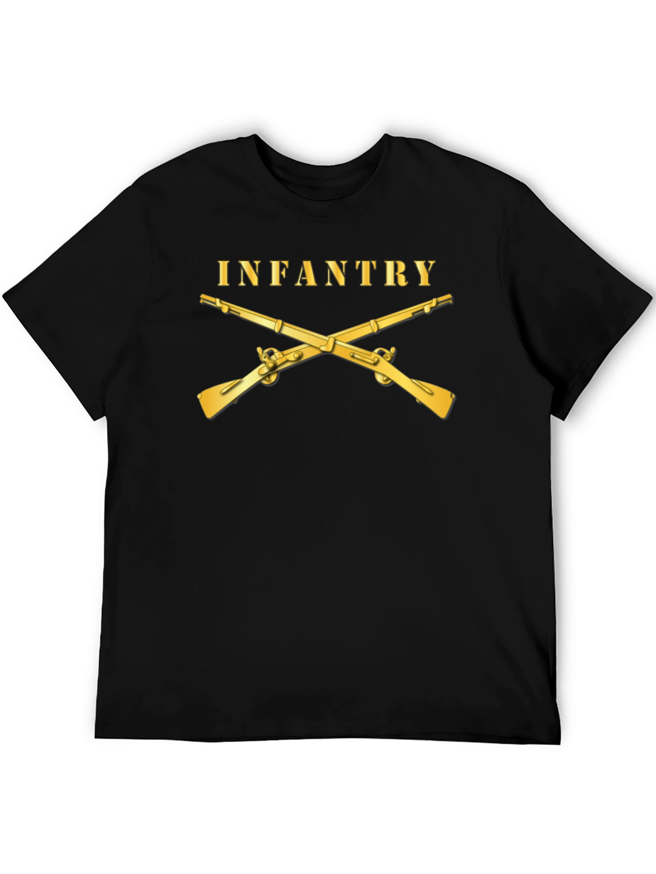 Infantry Crossed Rifles T-Shirt - Military Pride