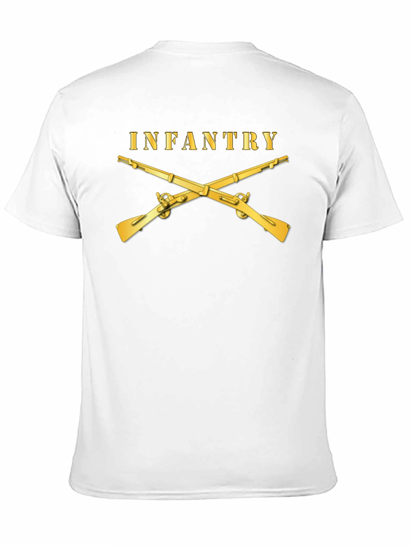Infantry Crossed Rifles T-Shirt - Military Pride