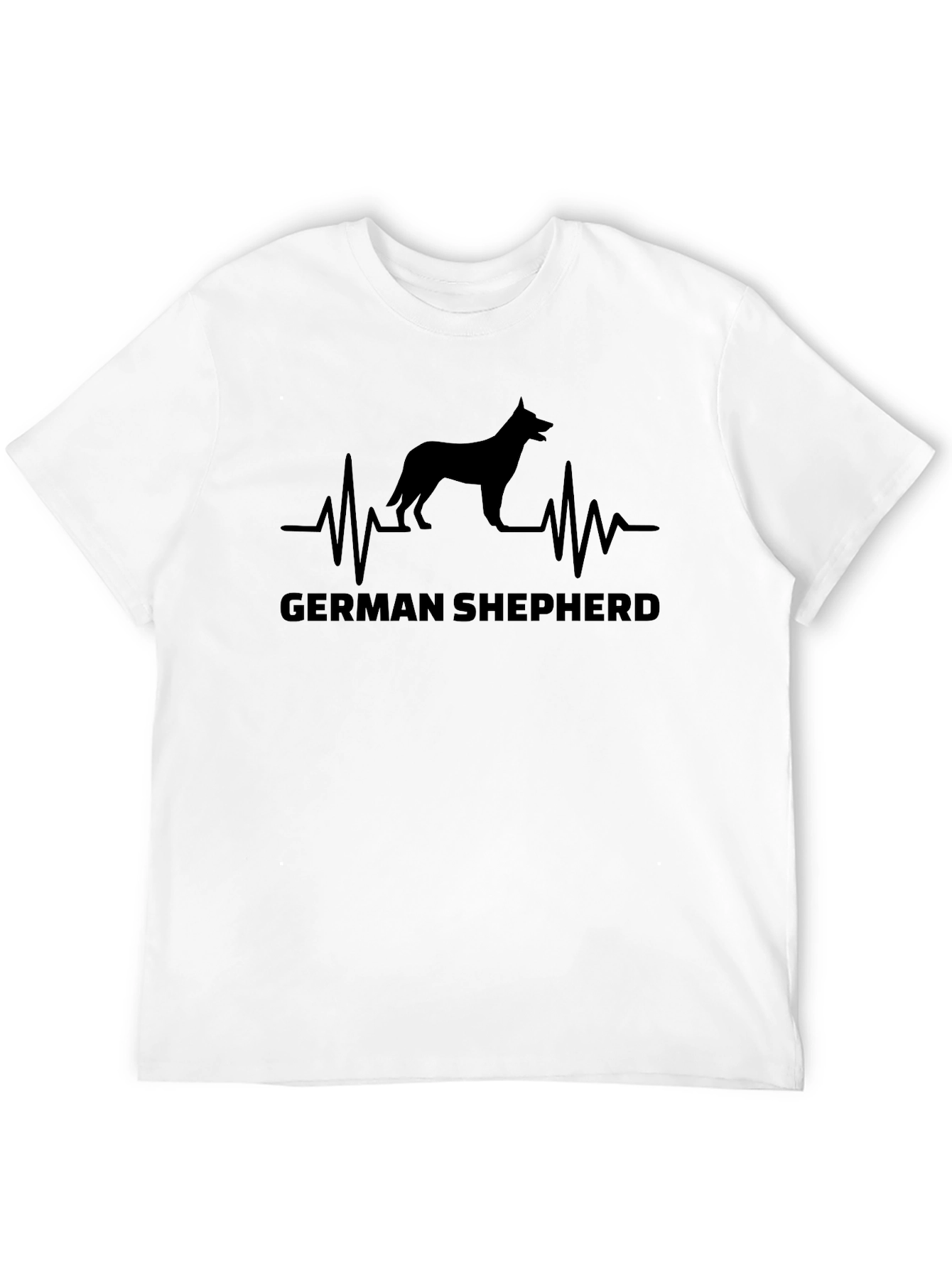 German Shepherd Heartbeat T-Shirt
