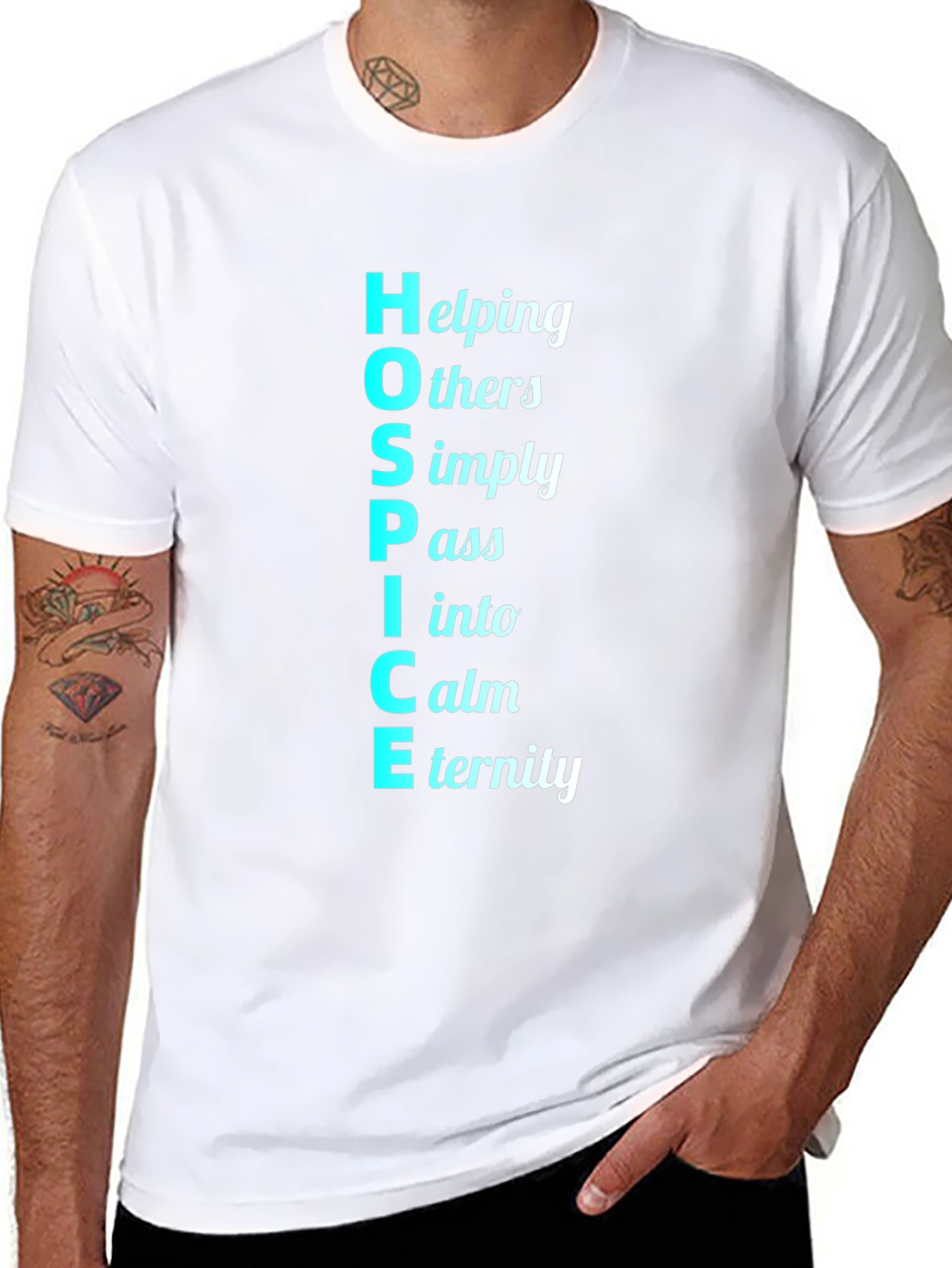 HOSPICE Acronym T-Shirt - Helping Others
