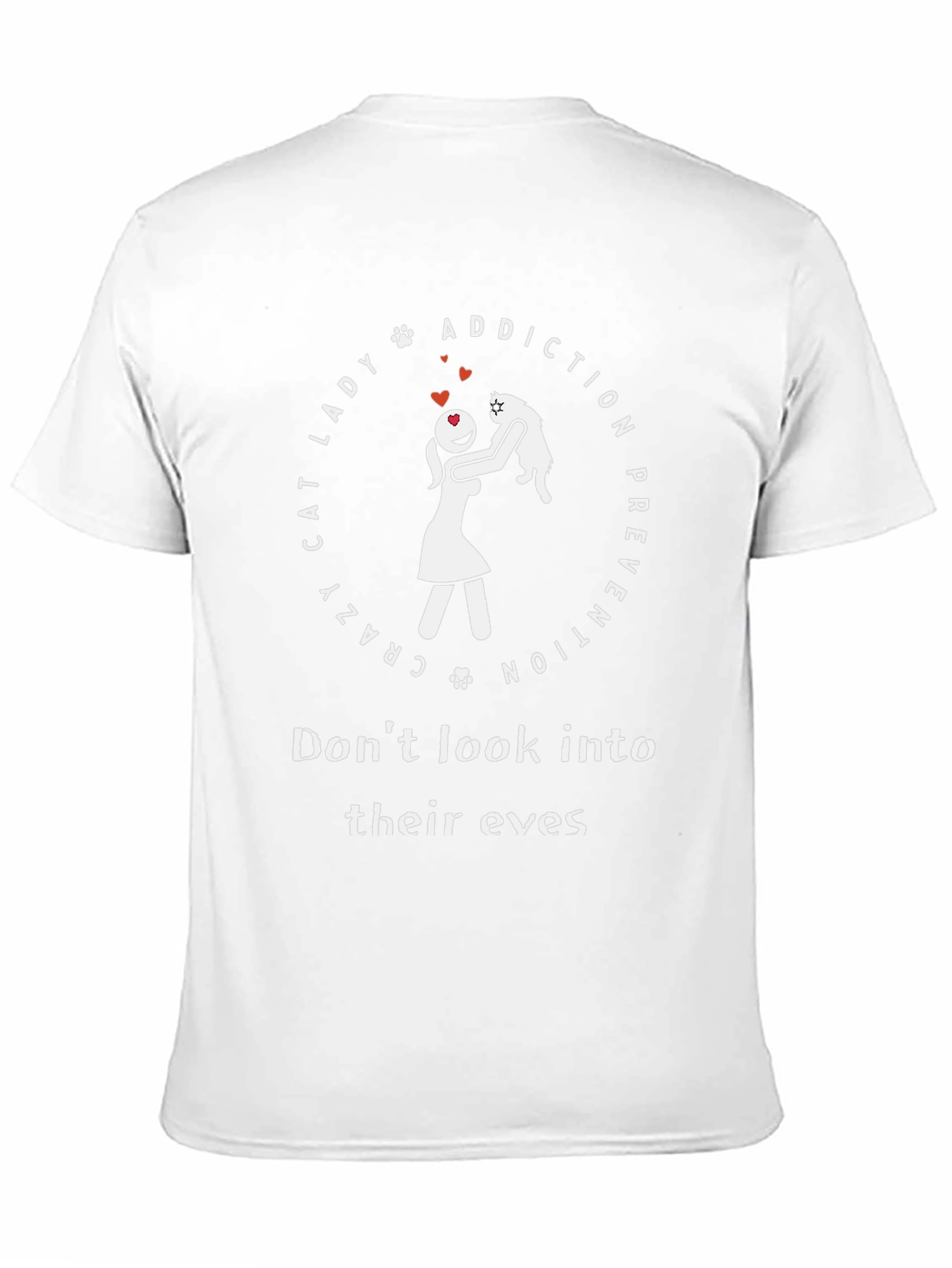 Crazy Cat Lady T-Shirt - Addiction Prevention