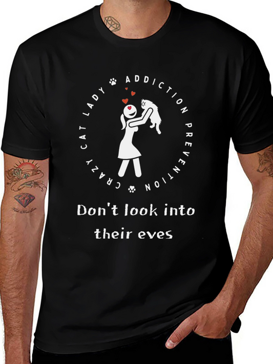 Crazy Cat Lady T-Shirt - Addiction Prevention