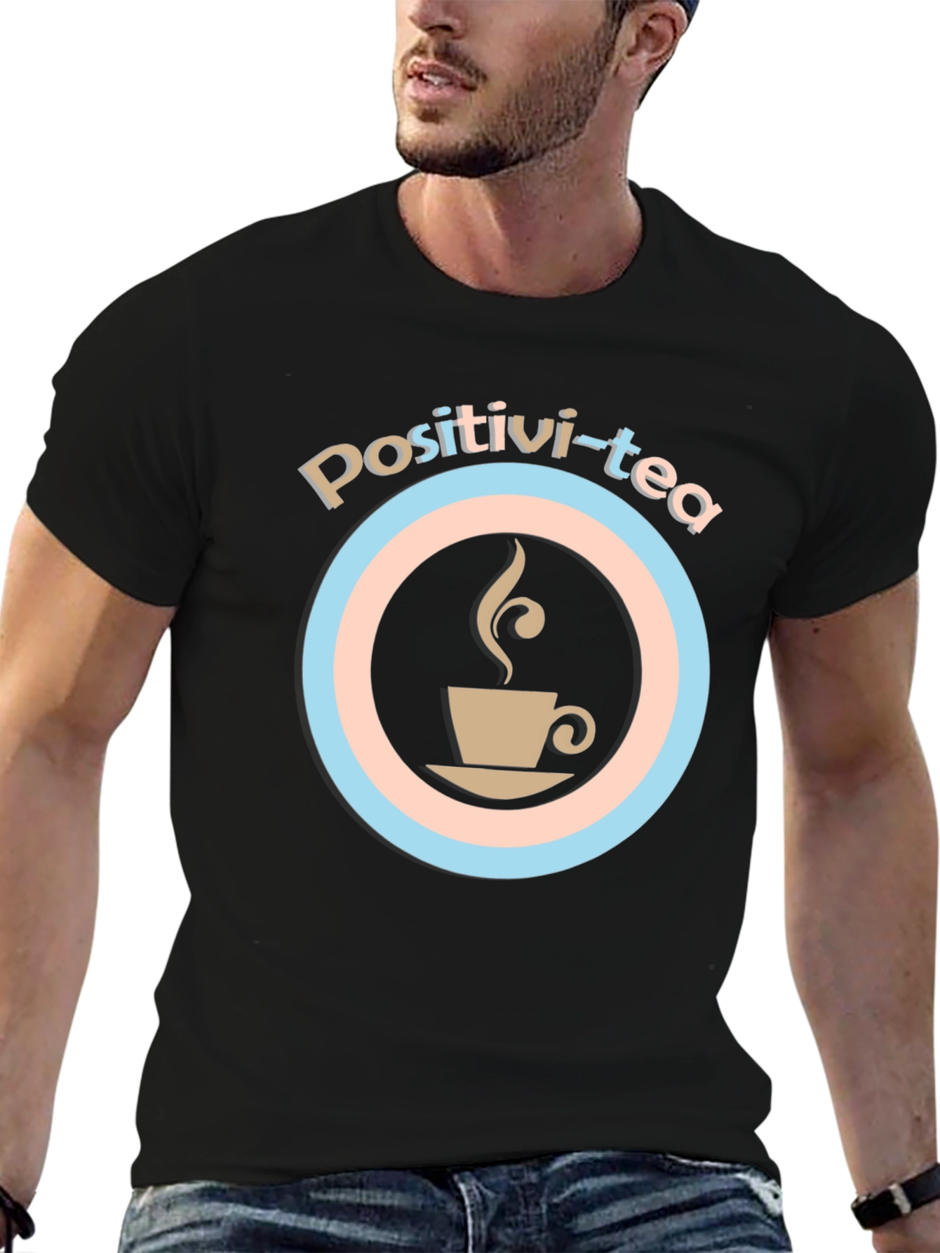 Positivi-tea T-Shirt -  Comfortable & Stylish