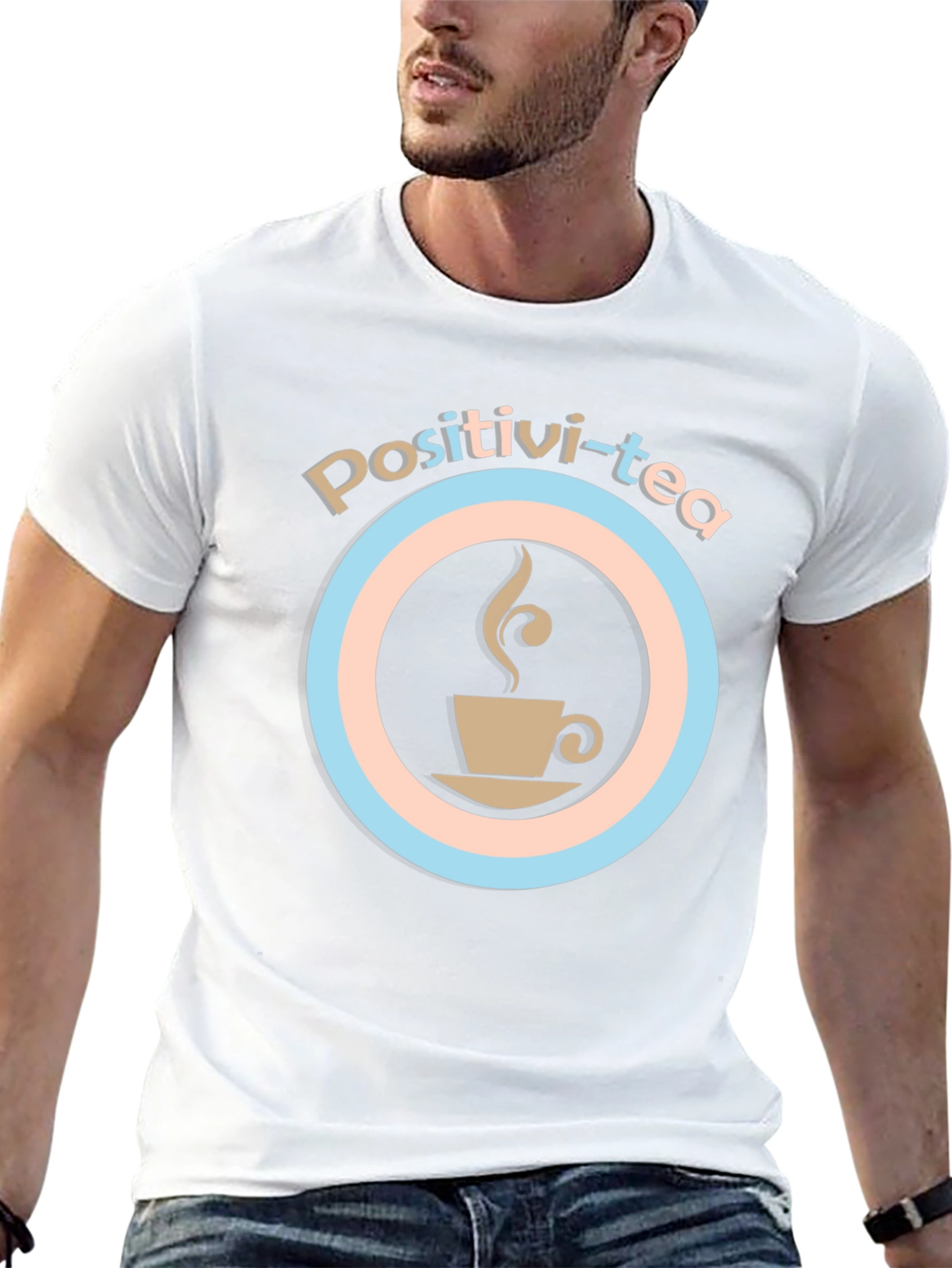 Positivi-tea T-Shirt -  Comfortable & Stylish