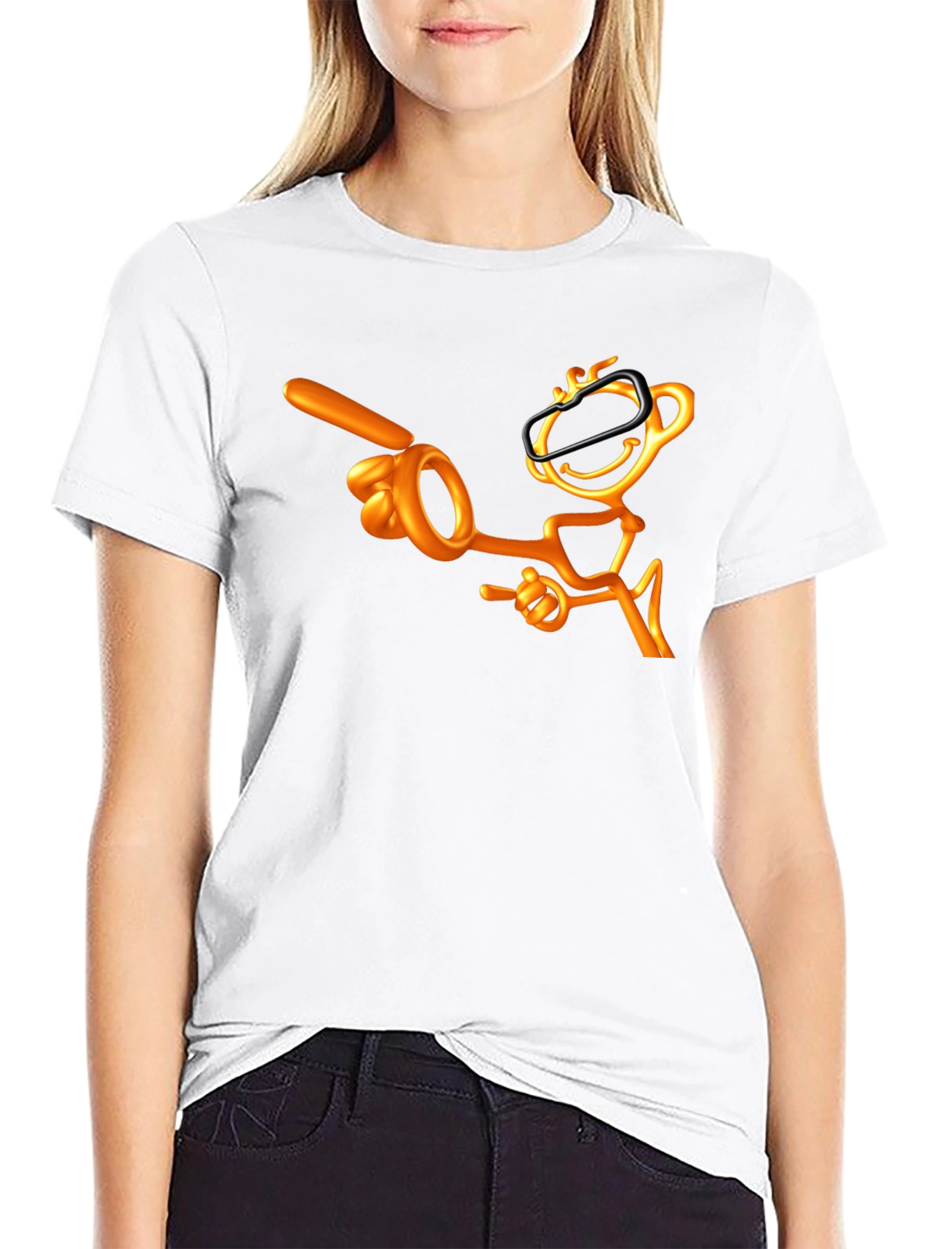 Funny Graphic Tee: Stick Figure VR