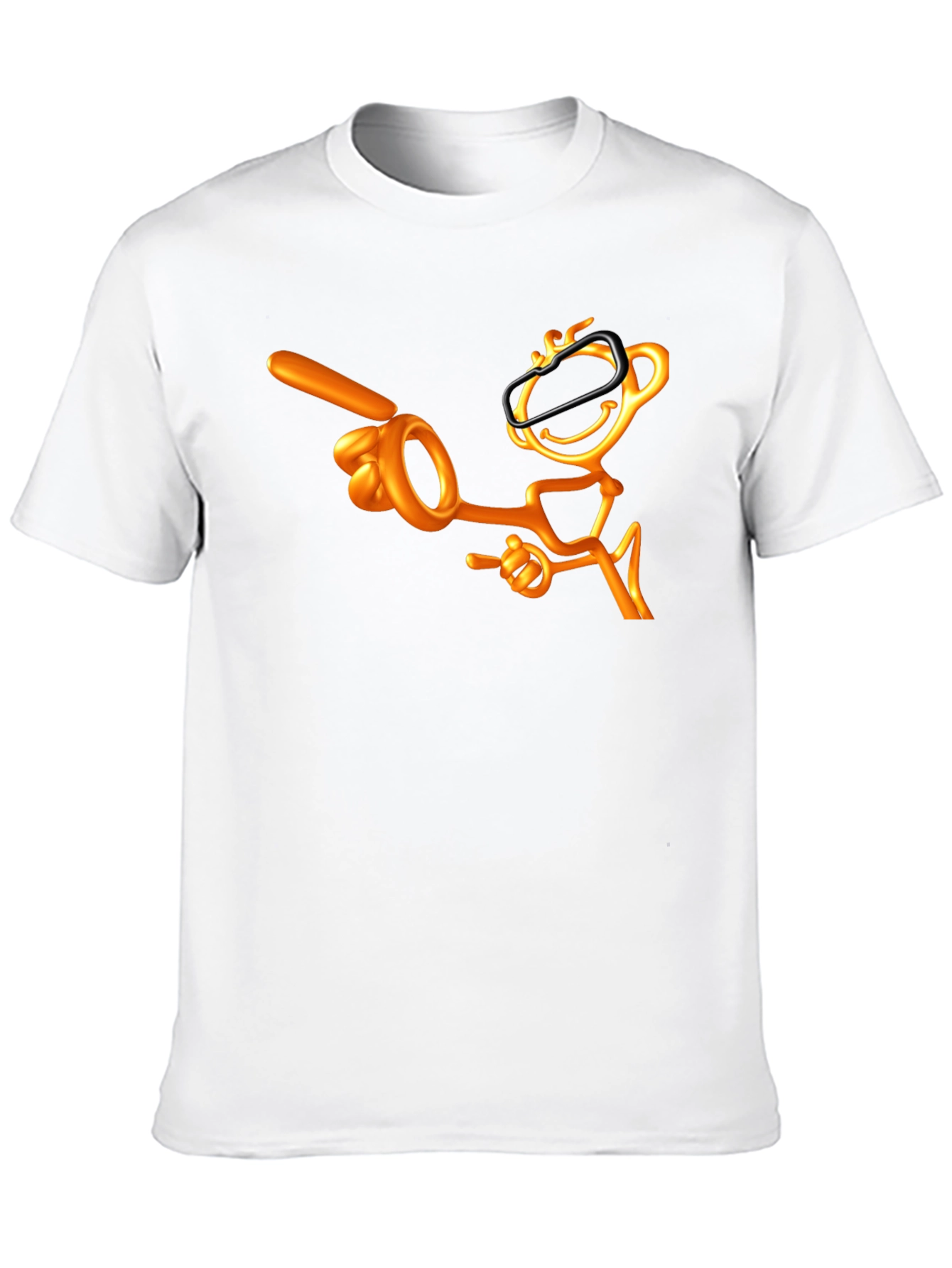 Funny Graphic Tee: Stick Figure VR