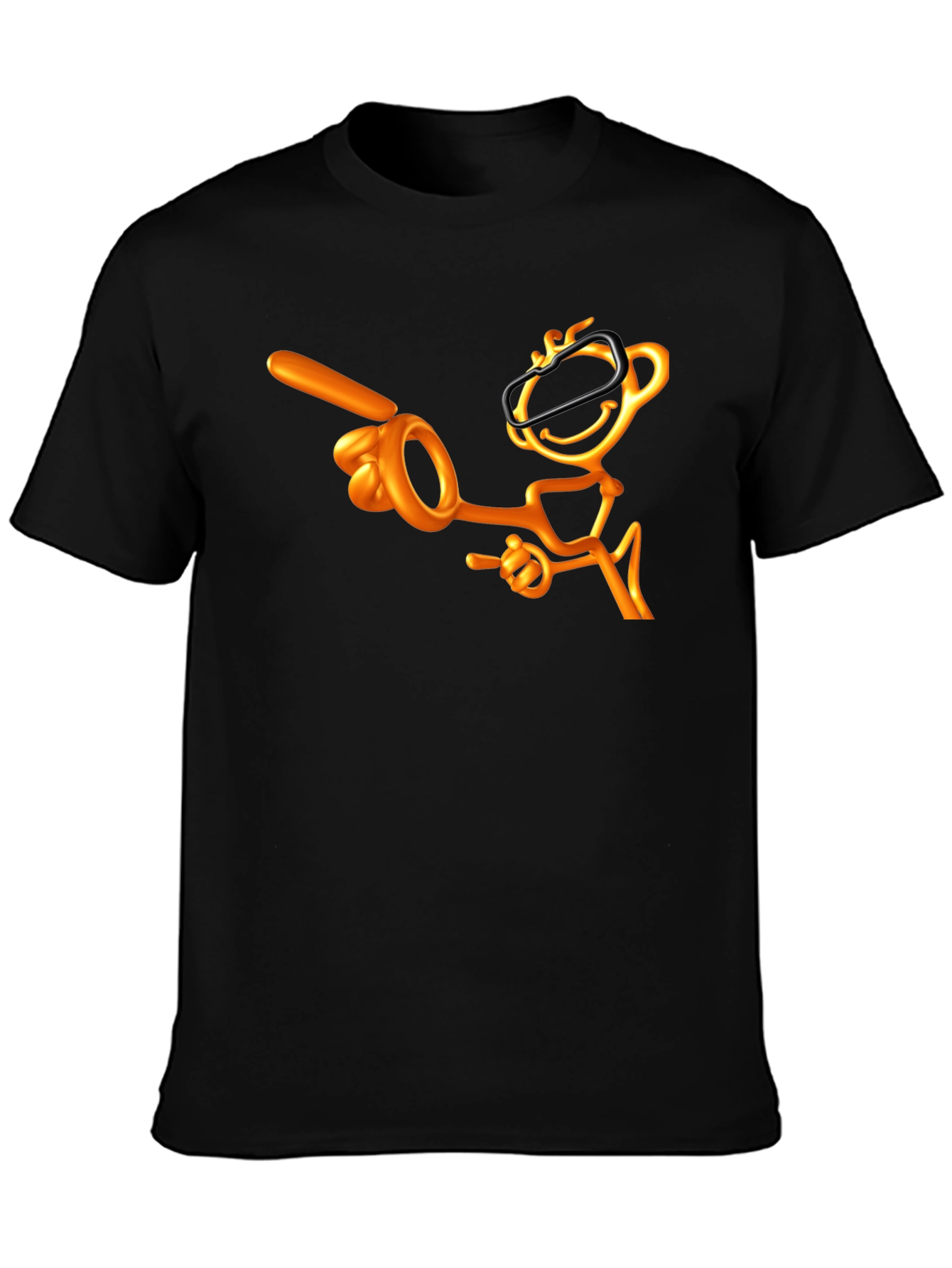 Funny Graphic Tee: Stick Figure VR