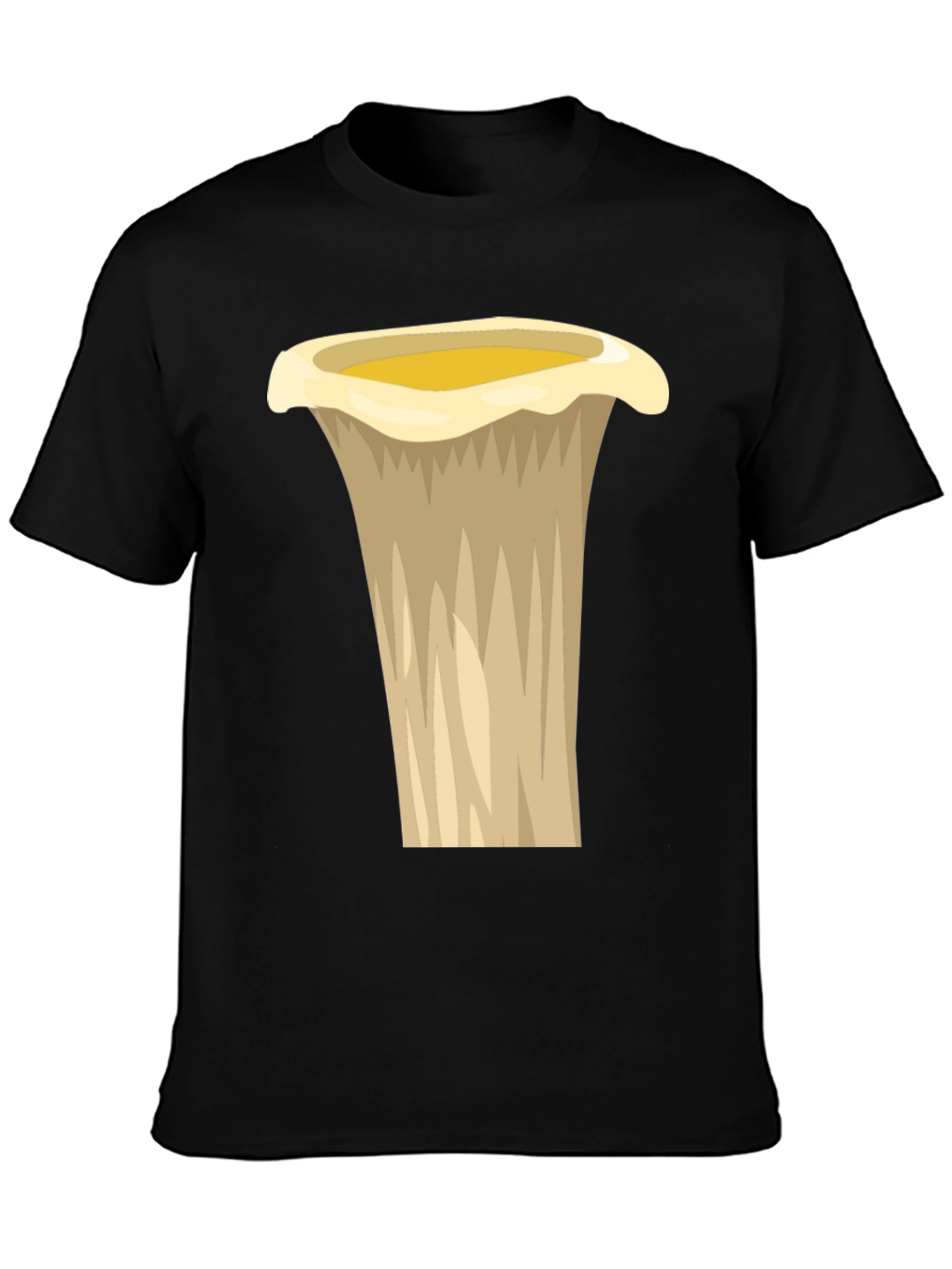Chanterelle Mushroom Graphic Tee - Unique Design