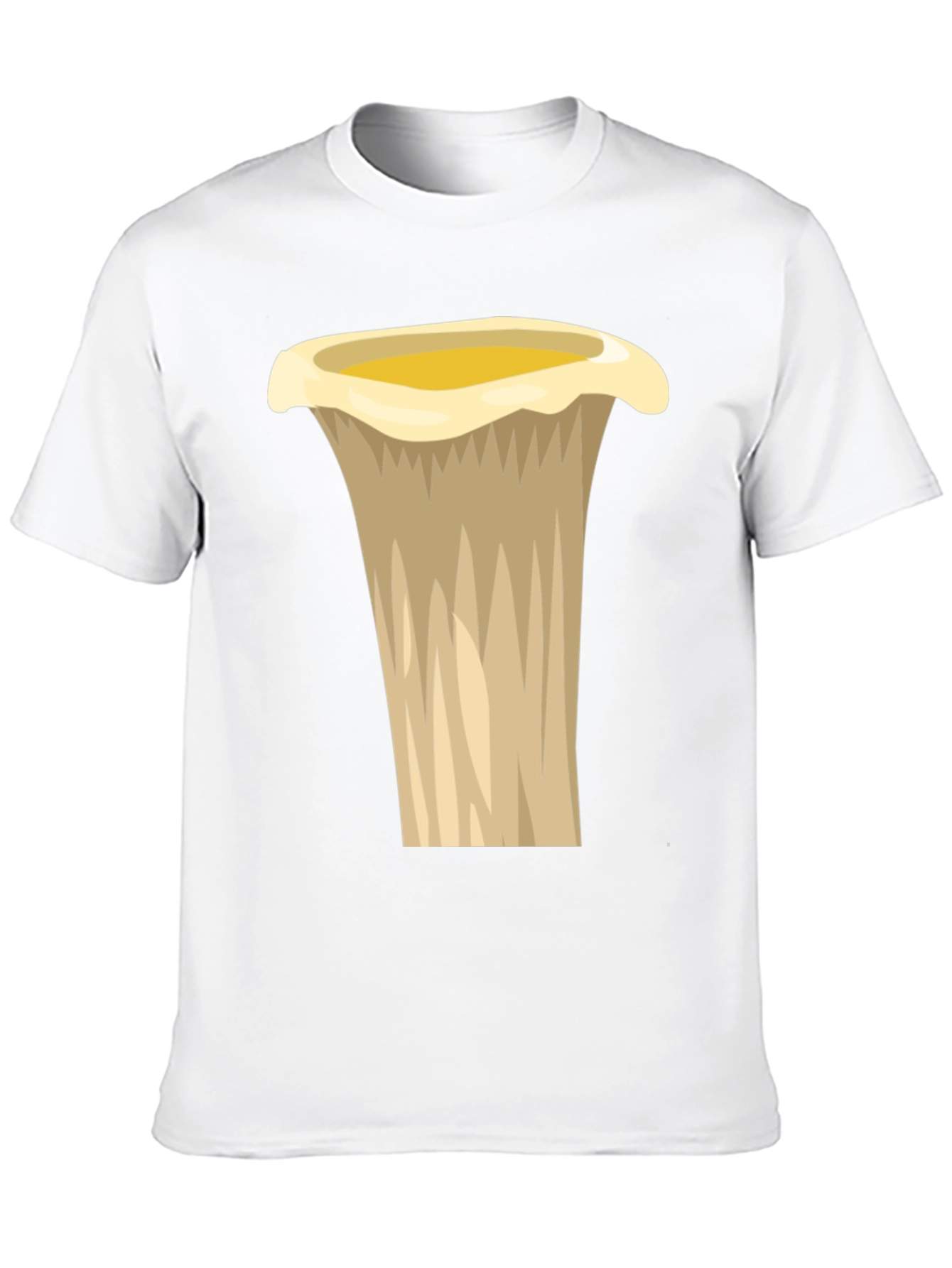 Chanterelle Mushroom Graphic Tee - Unique Design
