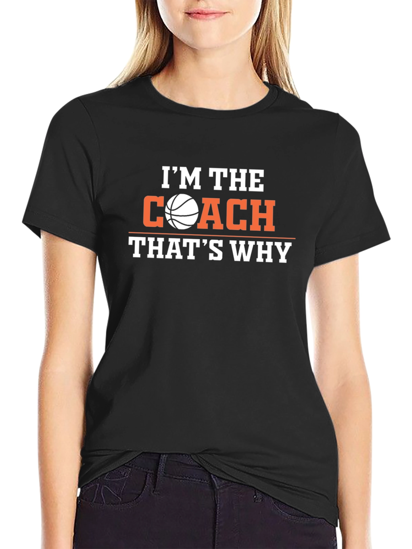 Im The Coach T-Shirt Basketball Graphic Tee