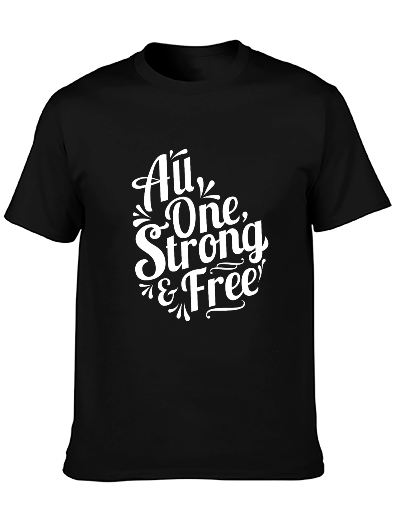 All One Strong & Free Graphic Tee
