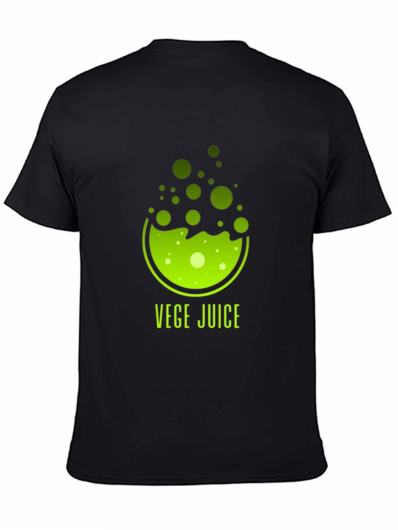 Vege Juice Black T-Shirt - Healthy Living