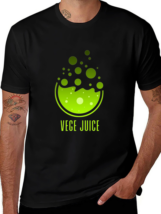 Vege Juice Black T-Shirt - Healthy Living