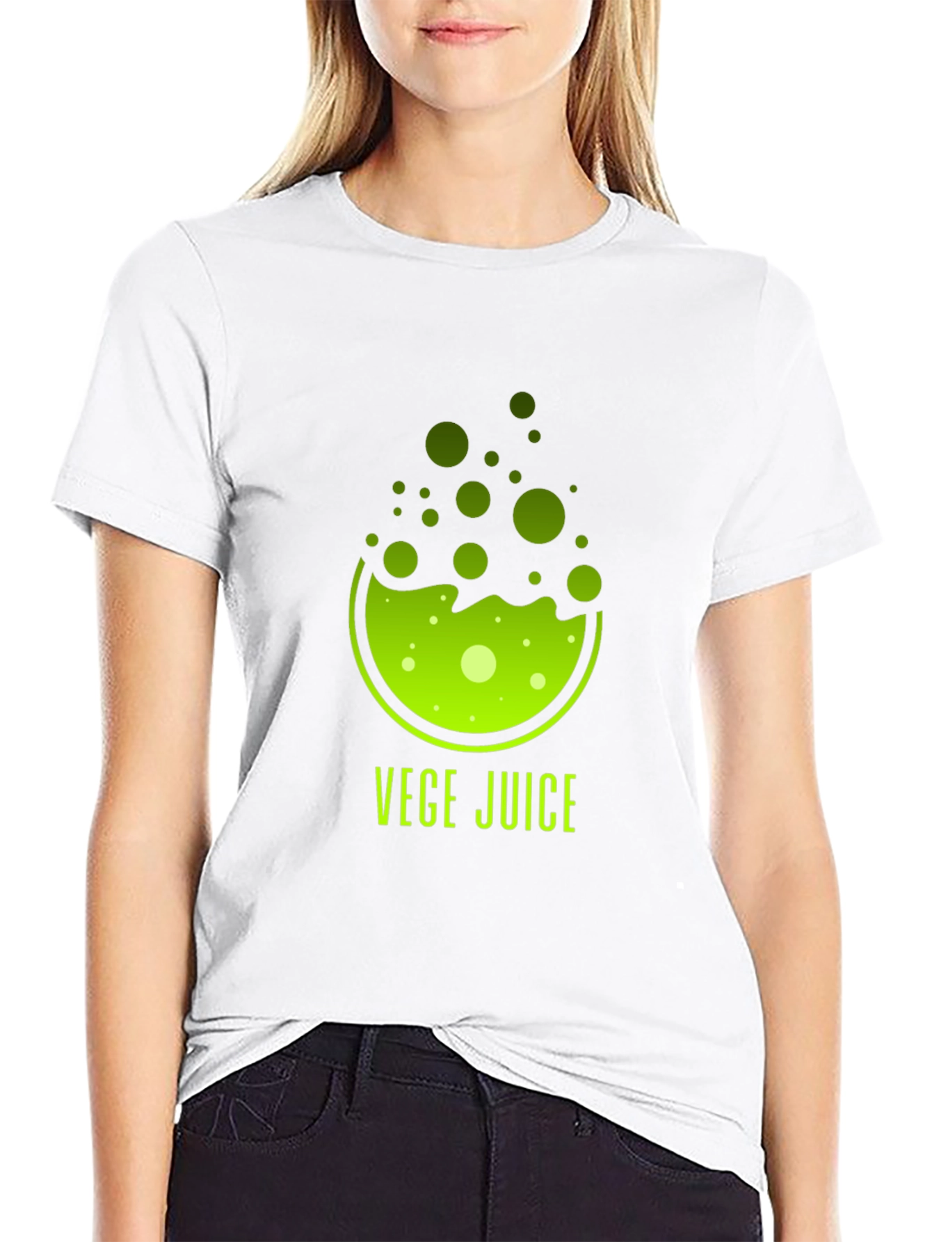 Vege Juice Black T-Shirt - Healthy Living