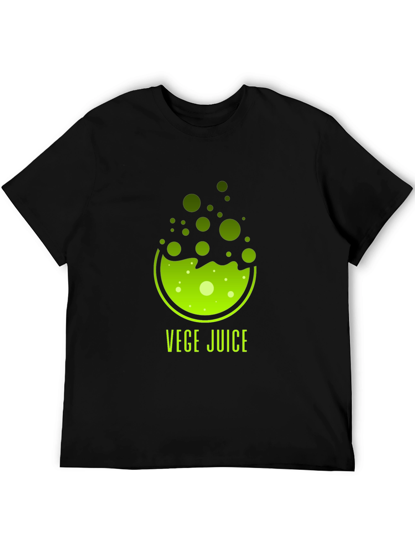 Vege Juice Black T-Shirt - Healthy Living