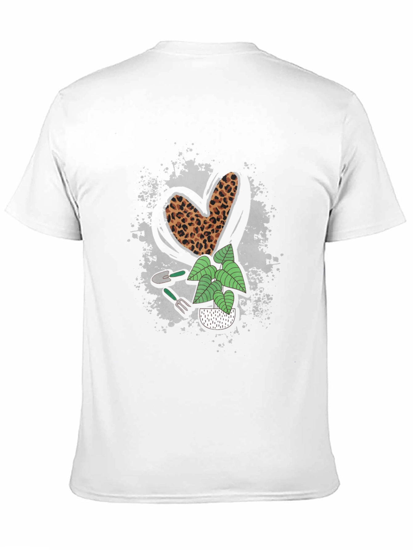 Gardening Heart Tee - Leopard Print Lover!