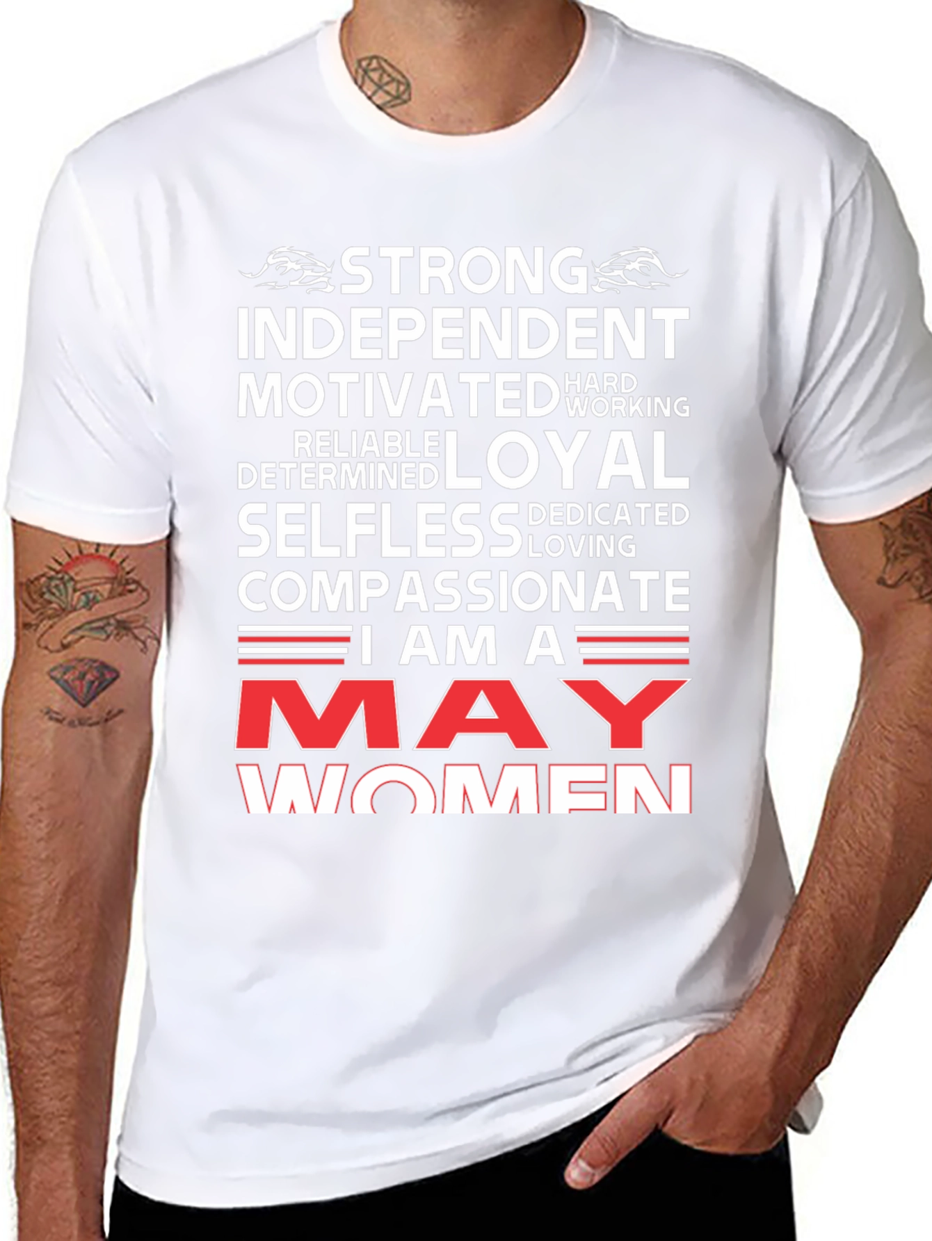 Strong May Women Graphic Tee