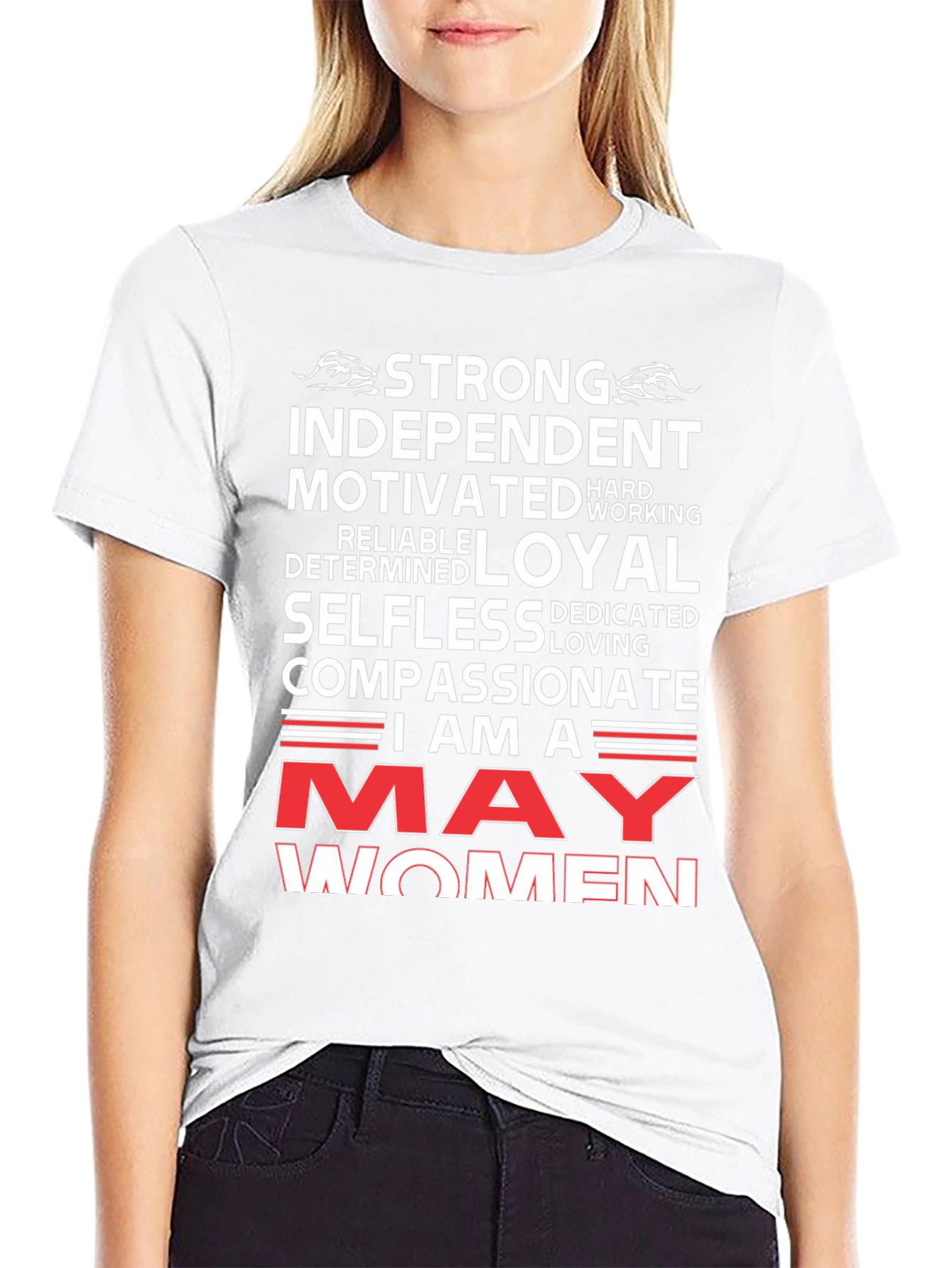 Strong May Women Graphic Tee