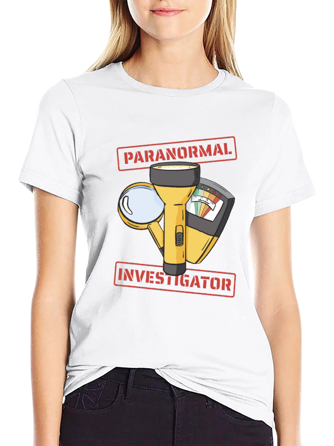 Paranormal Investigator Graphic T-Shirt