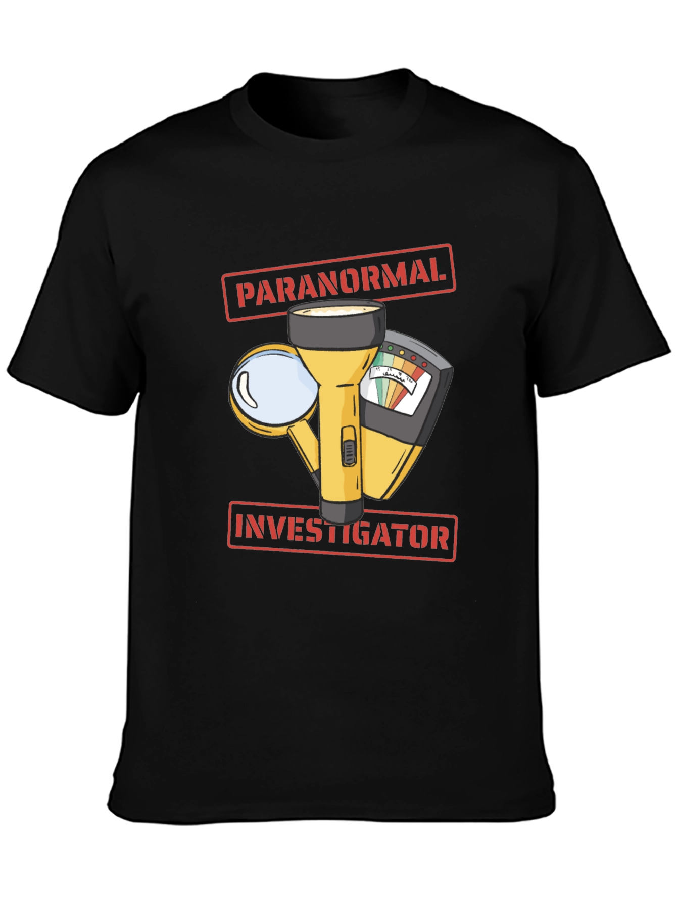 Paranormal Investigator Graphic T-Shirt