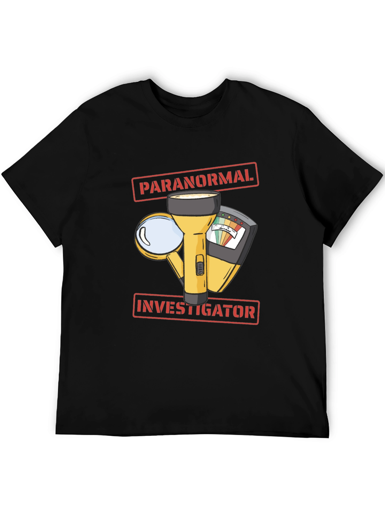 Paranormal Investigator Graphic T-Shirt