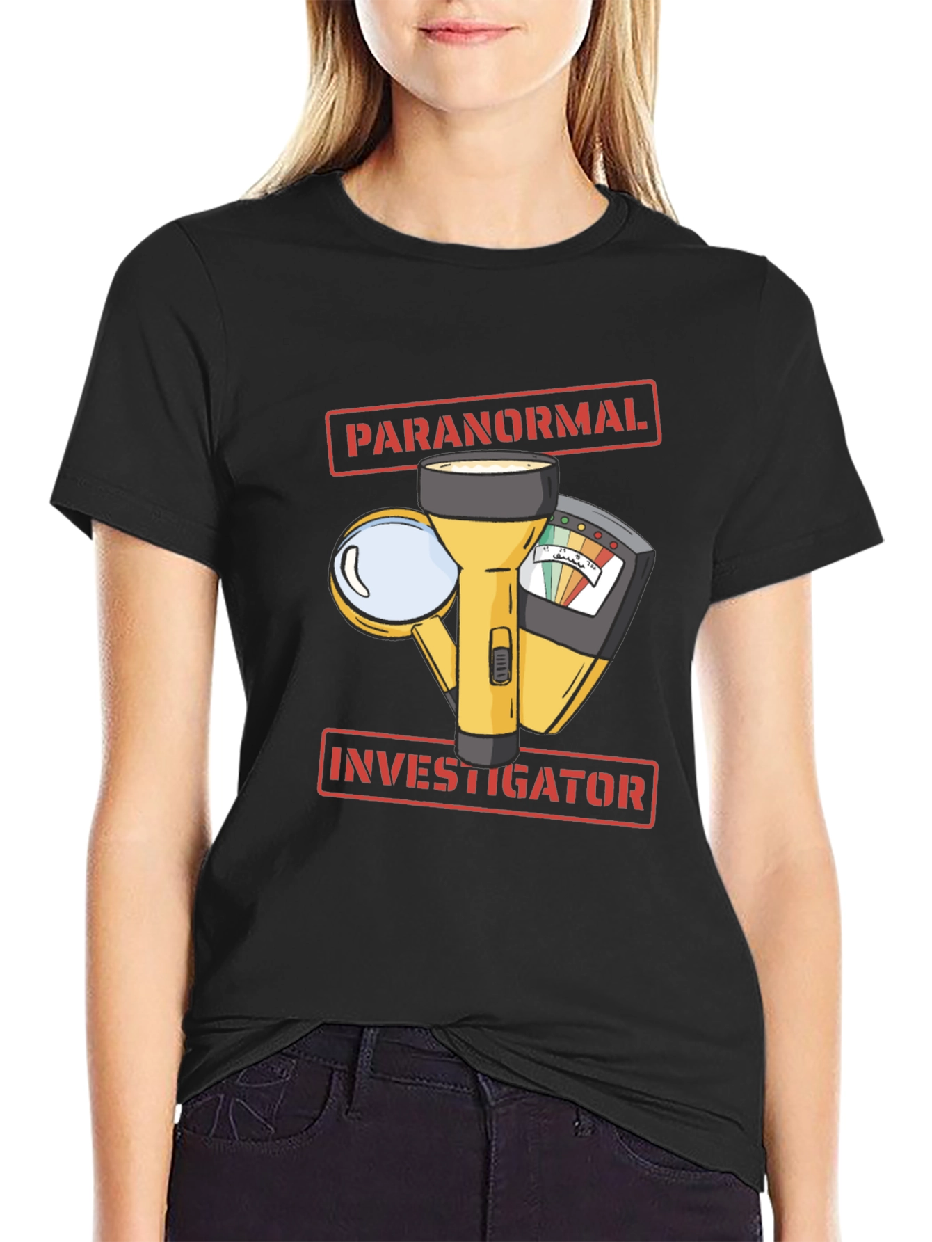 Paranormal Investigator Graphic T-Shirt