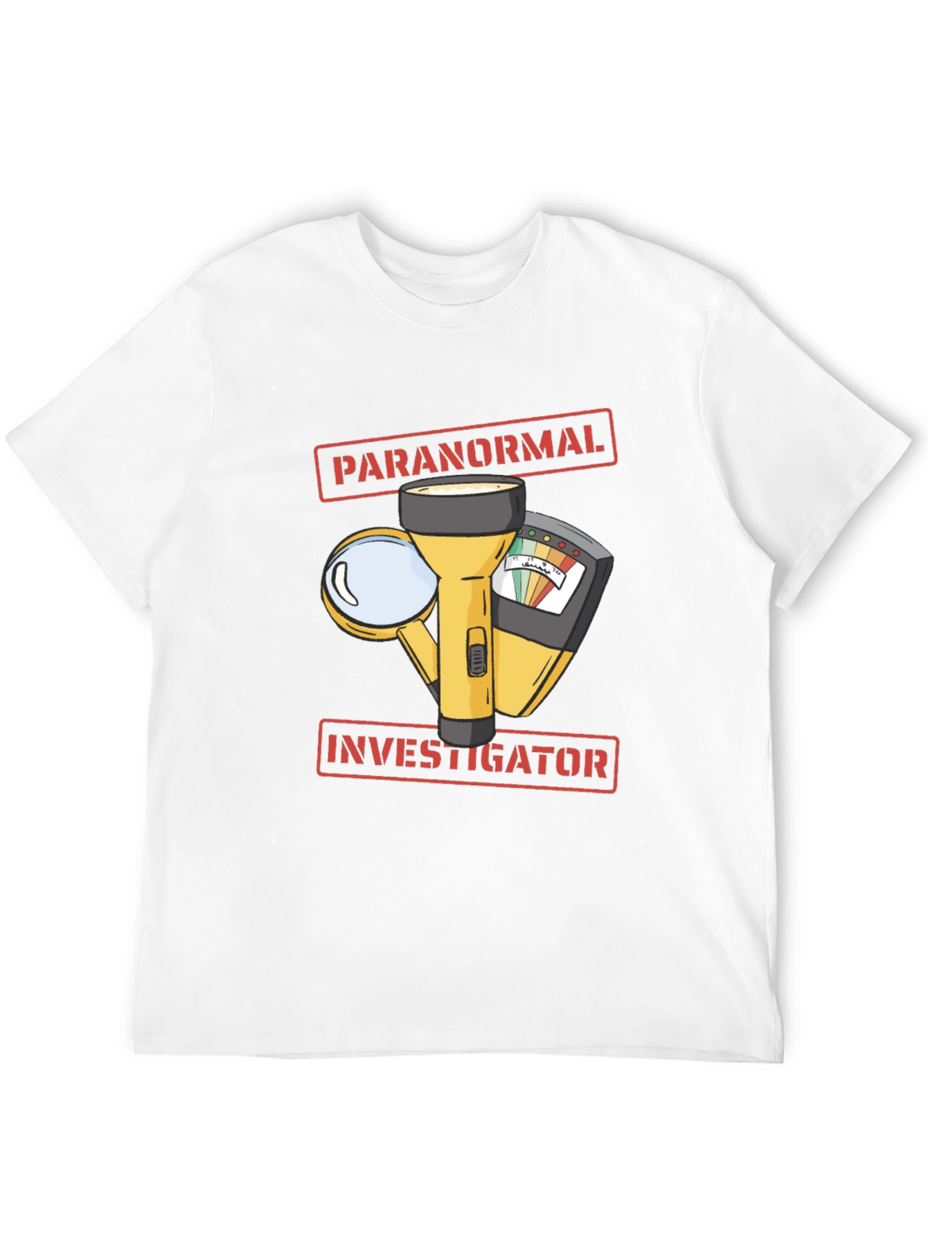 Paranormal Investigator Graphic T-Shirt