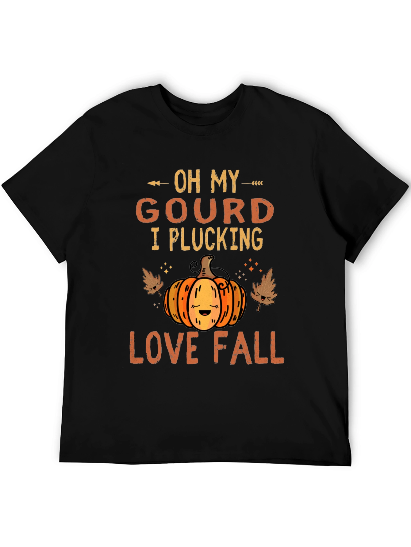 Oh My Gourd I Plucking Love Fall T-Shirt
