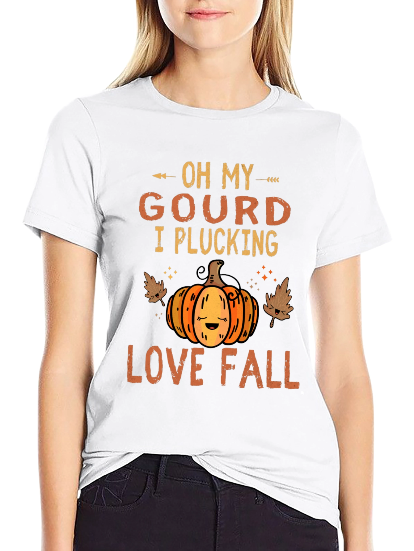 Oh My Gourd I Plucking Love Fall T-Shirt