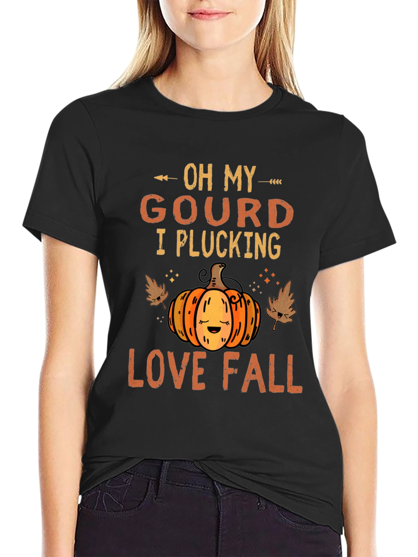 Oh My Gourd I Plucking Love Fall T-Shirt
