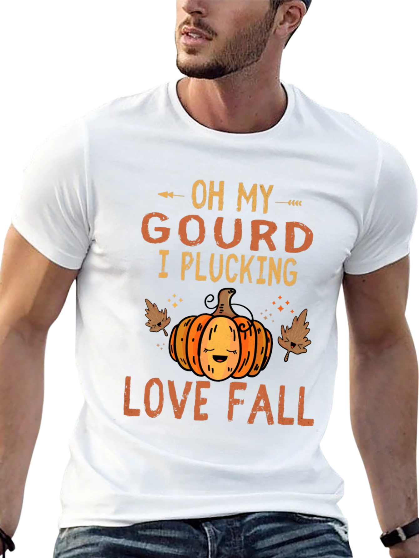 Oh My Gourd I Plucking Love Fall T-Shirt