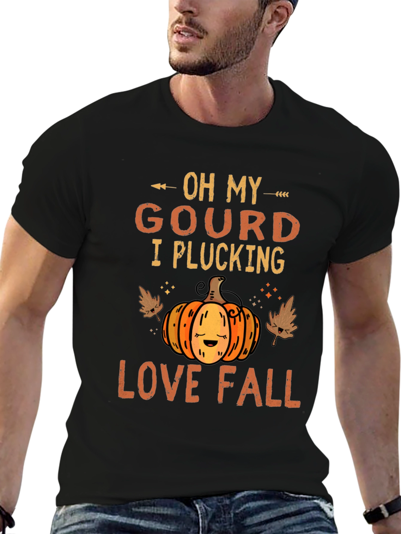 Oh My Gourd I Plucking Love Fall T-Shirt