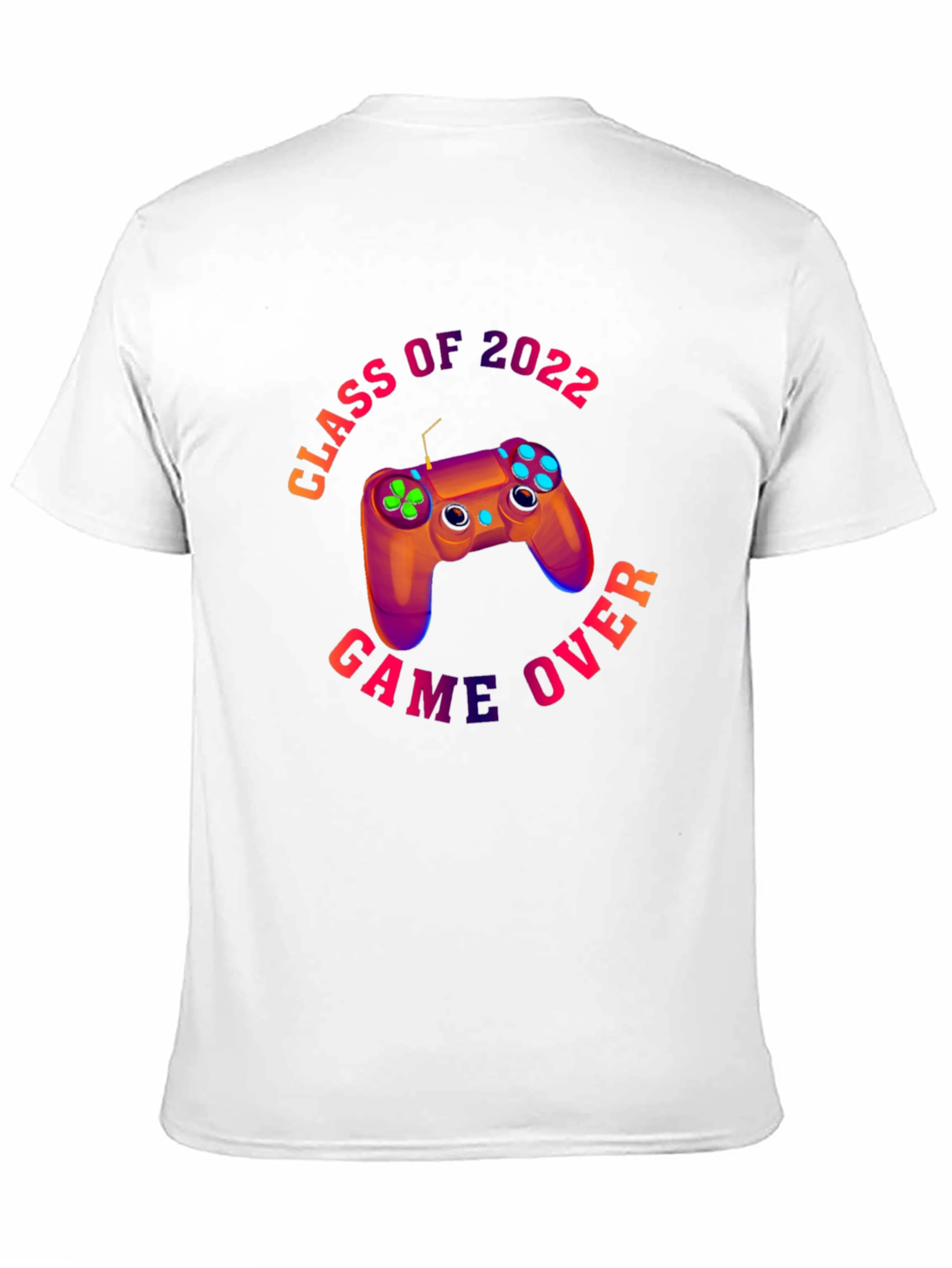 Class of 2022 Game Over Black T-Shirt