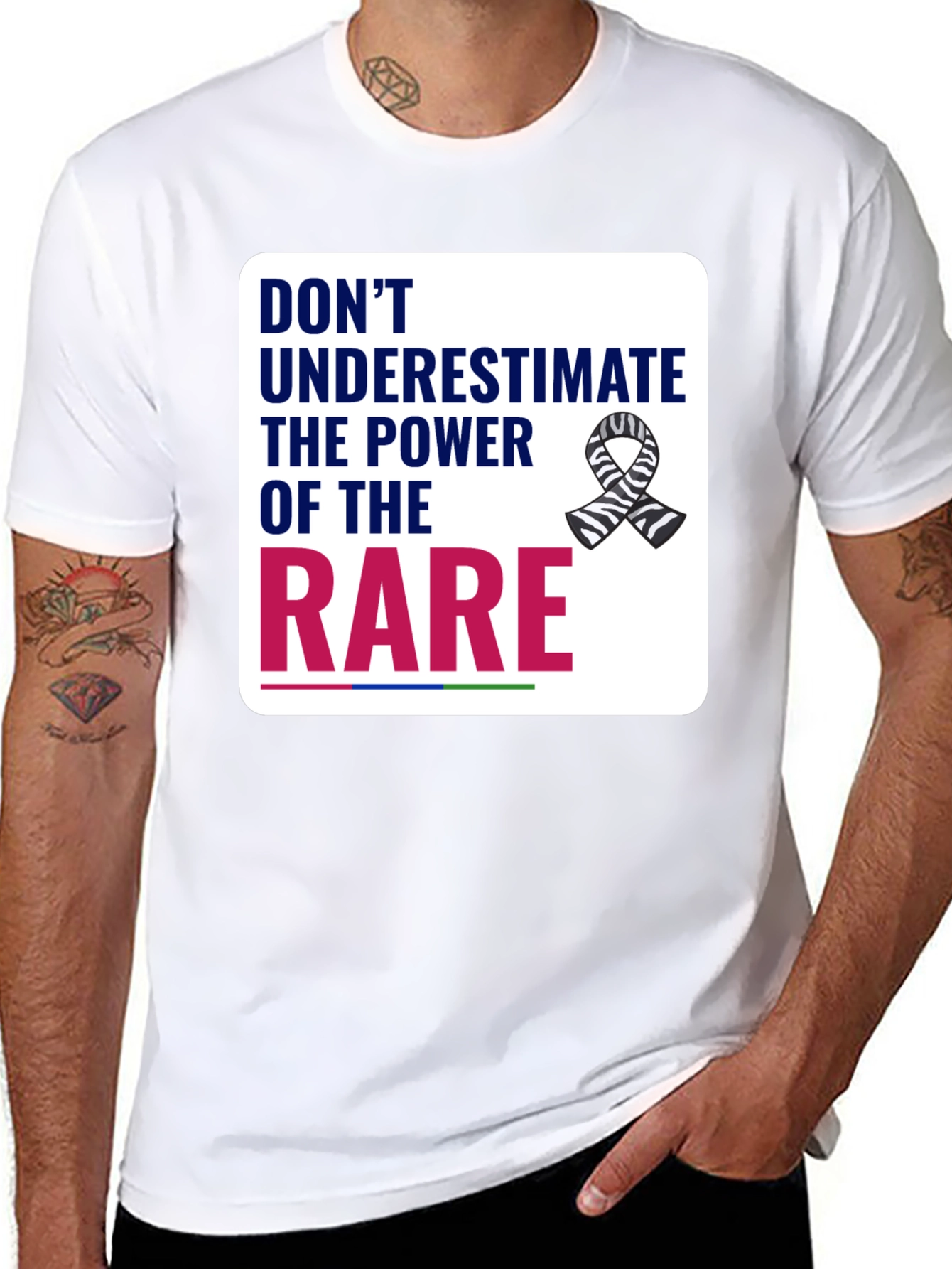 Rare Disease Awareness T-Shirt - Power of the Rare