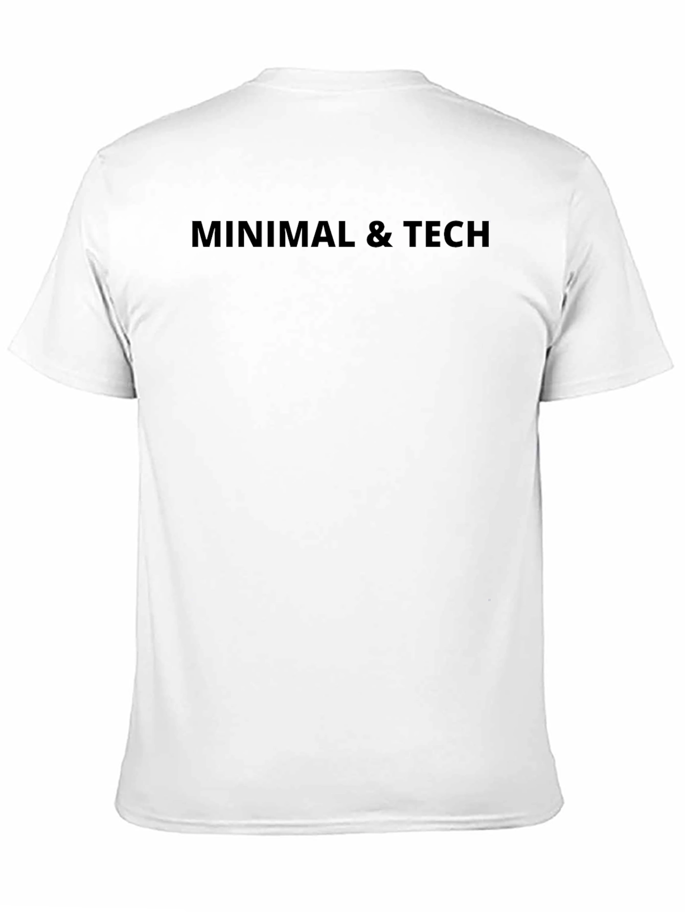 Minimal & Tech Black Tee