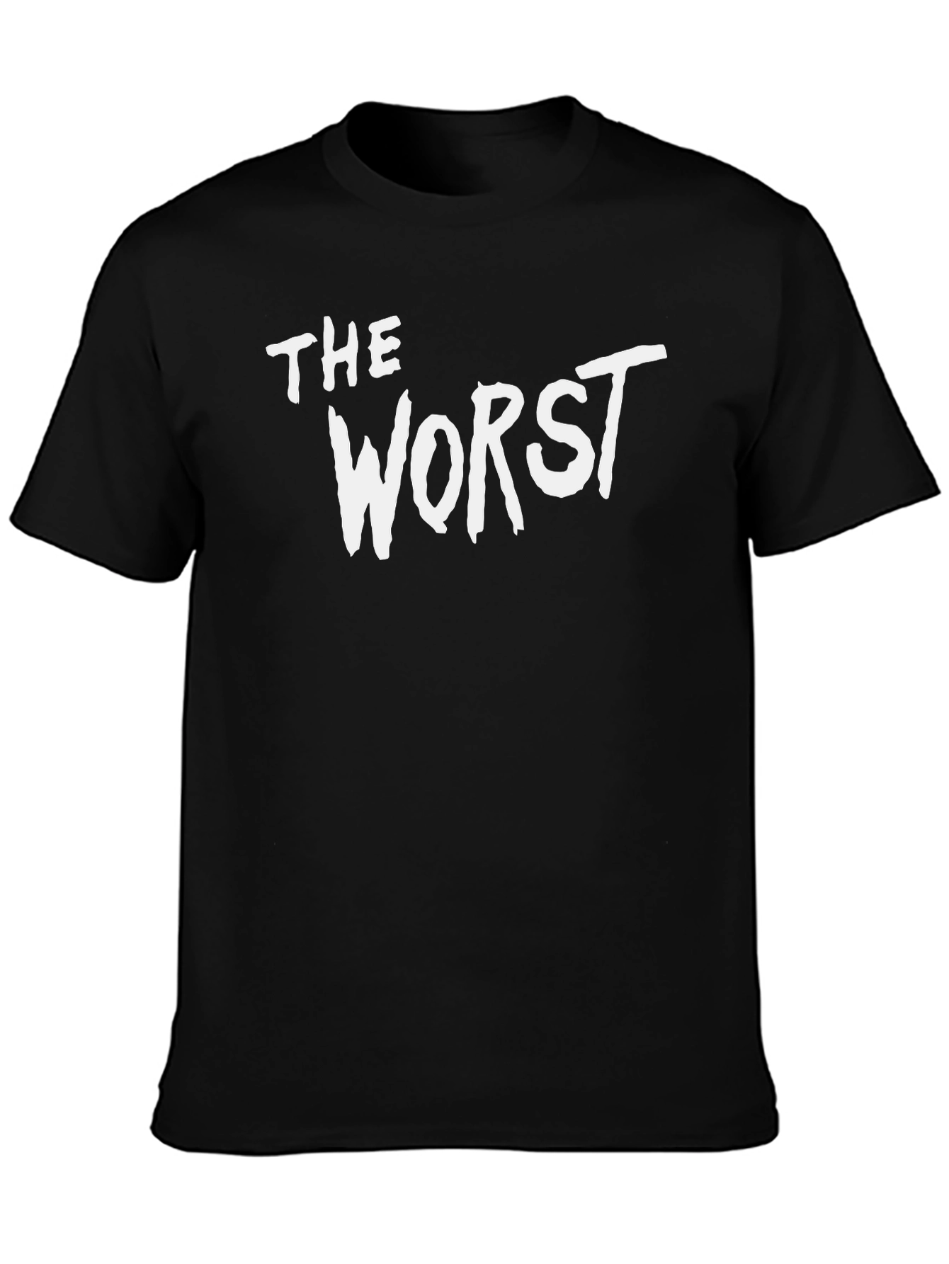 The Worst Black Graphic T-Shirt - Crew Neck