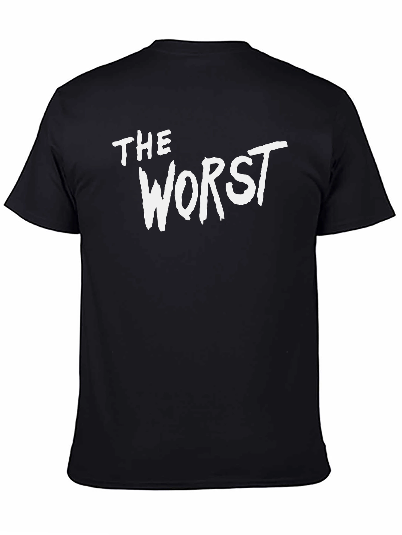 The Worst Black Graphic T-Shirt - Crew Neck
