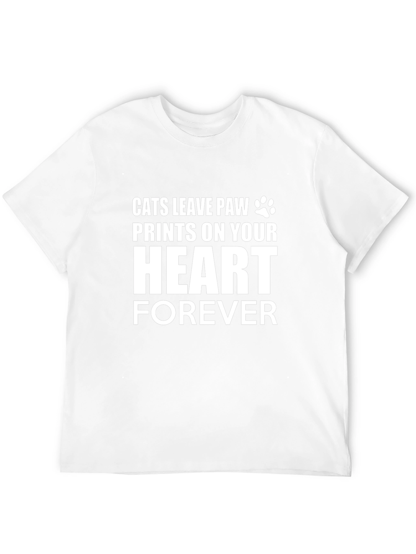 Cats Leave Paw Prints T-Shirt