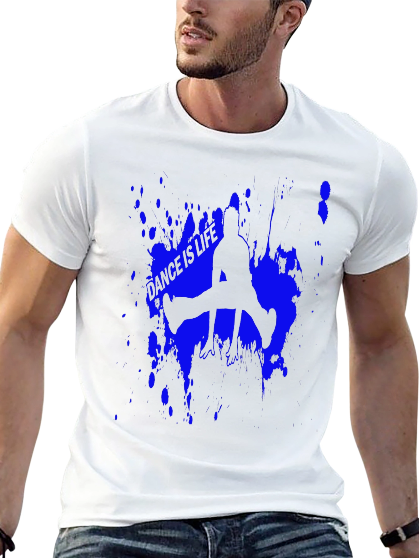 Dance is Life Graphic Tee - Stylish Black T-Shirt