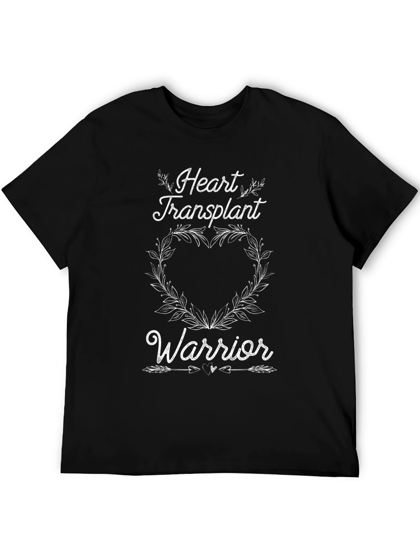 Heart Transplant Warrior Graphic Tee - Black