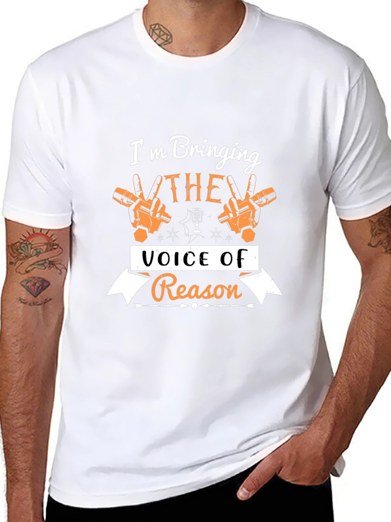 Voice of Reason Graphic Tee - Black