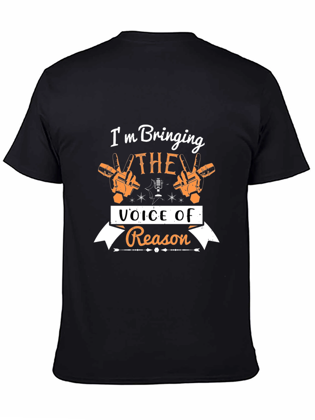 Voice of Reason Graphic Tee - Black