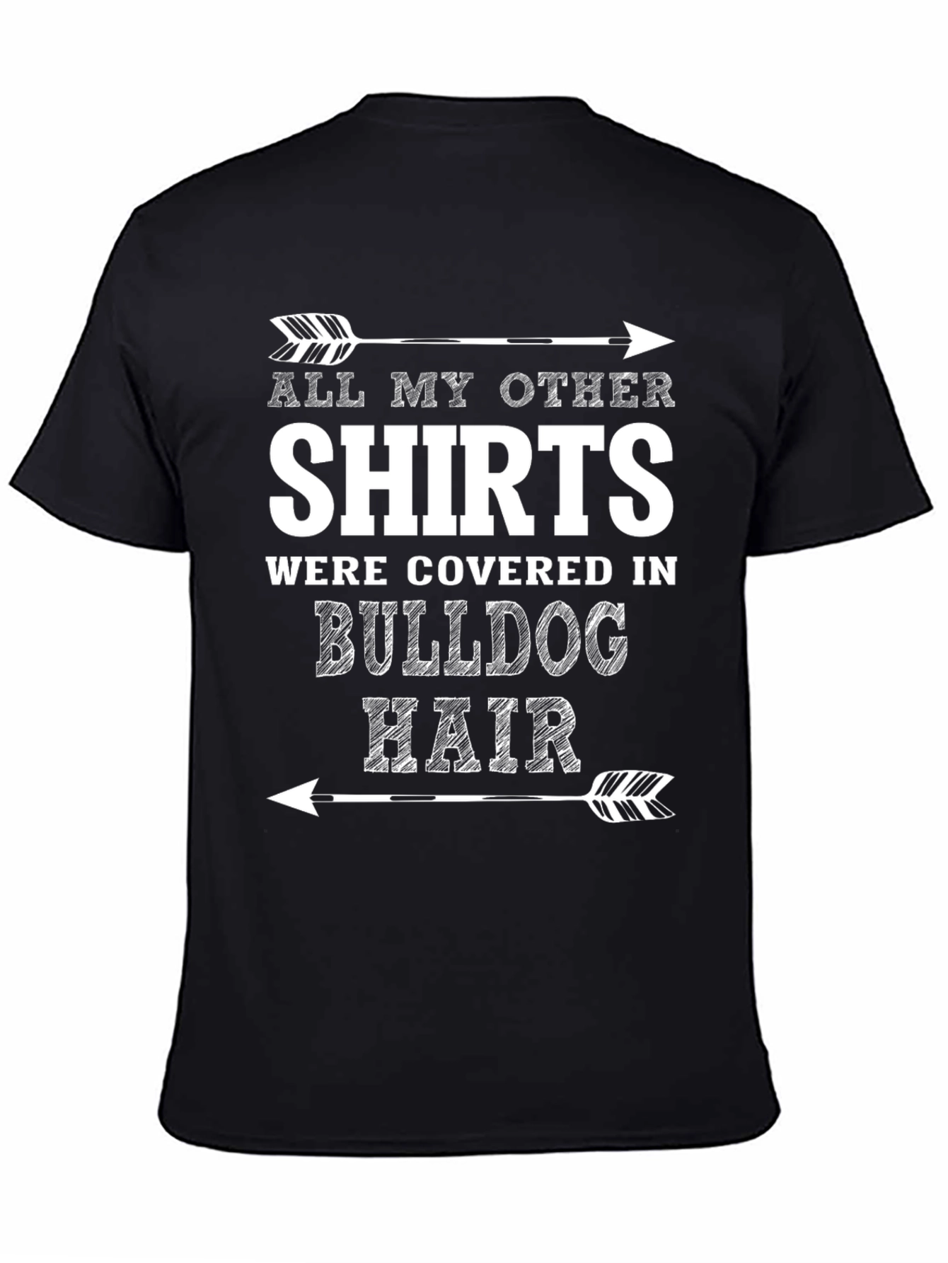 Bulldog Hair Arrow T-Shirt