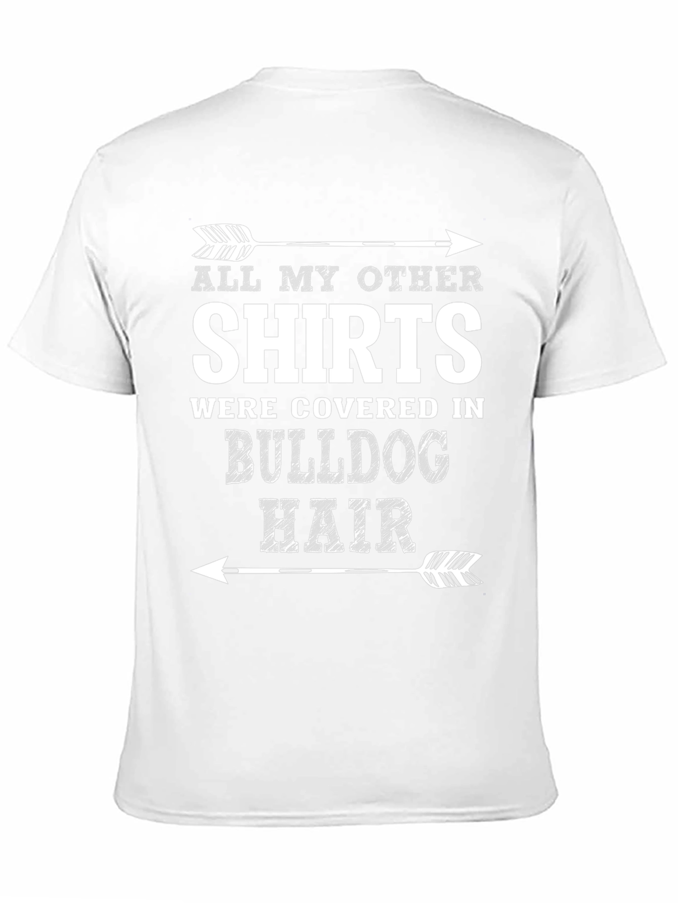 Bulldog Hair Arrow T-Shirt