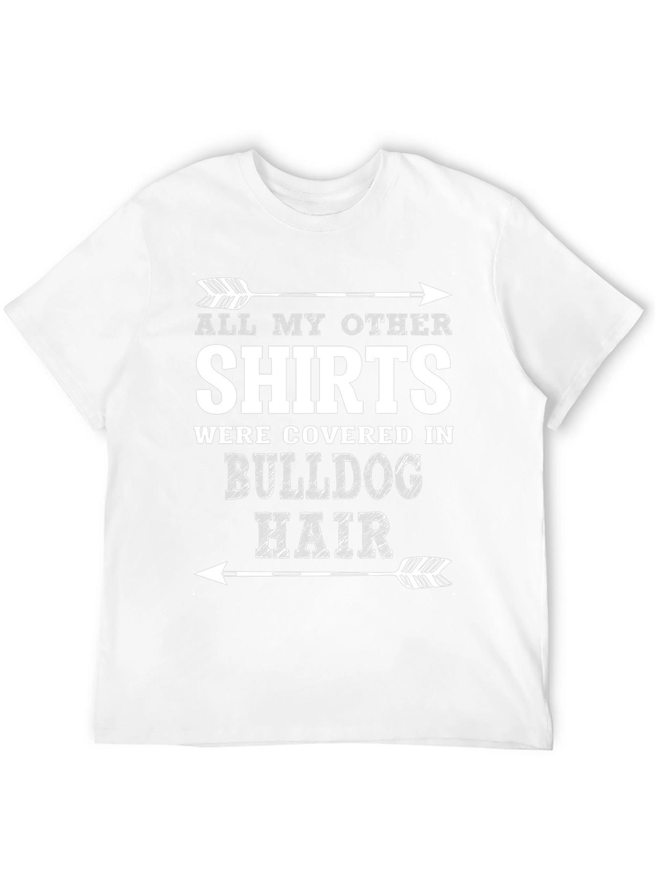 Bulldog Hair Arrow T-Shirt